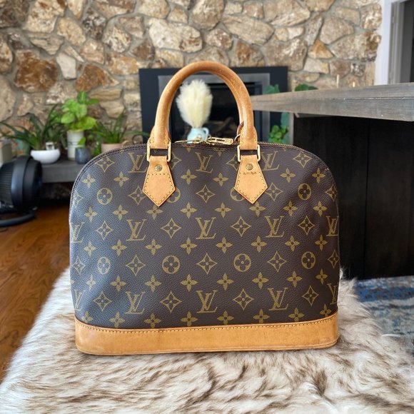 LOUIS VUITTON Monogram Alma PM Handbag Satchel - Picture 1 of 15